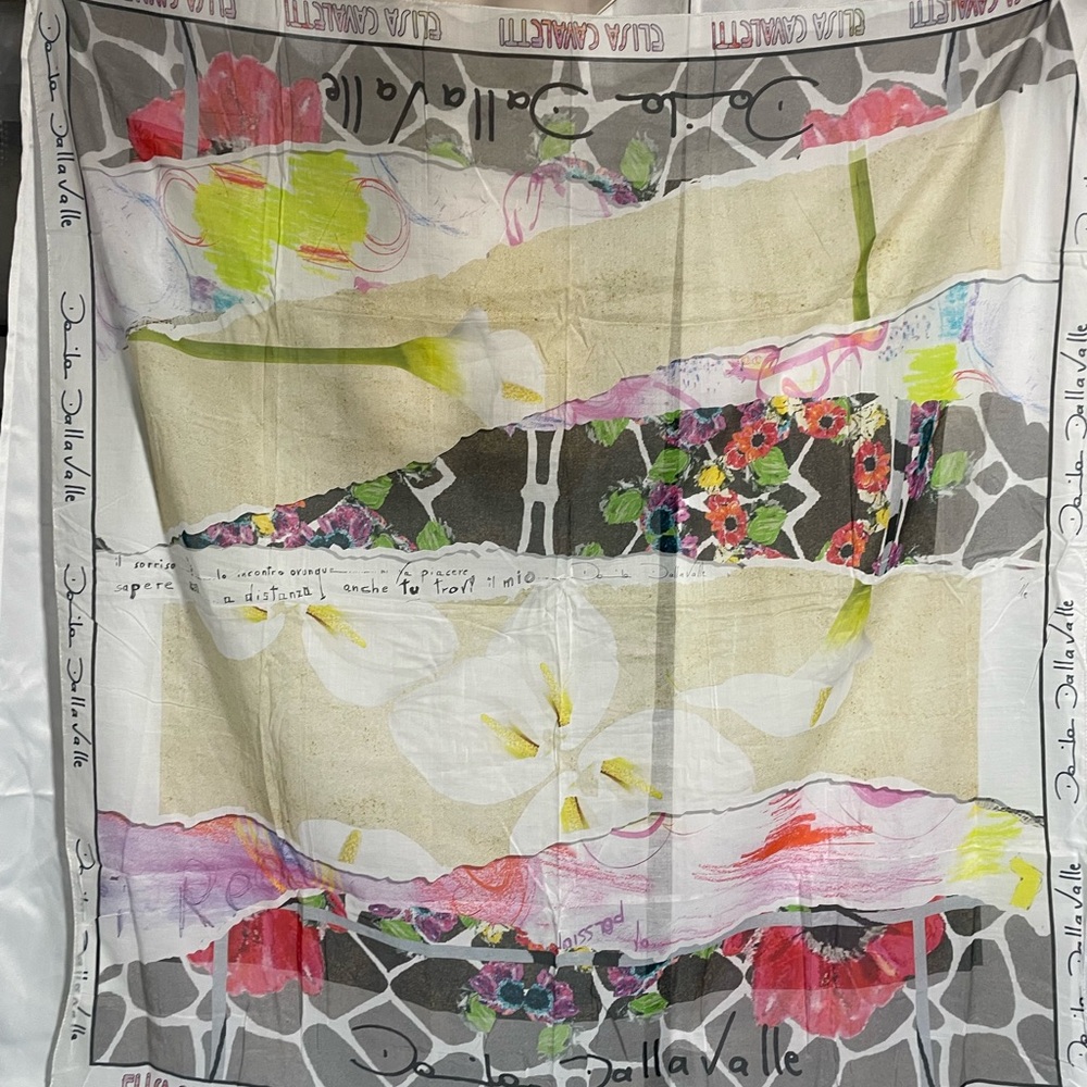 Daniela Dallavalle by Elisa Cavaletti oversized scarf